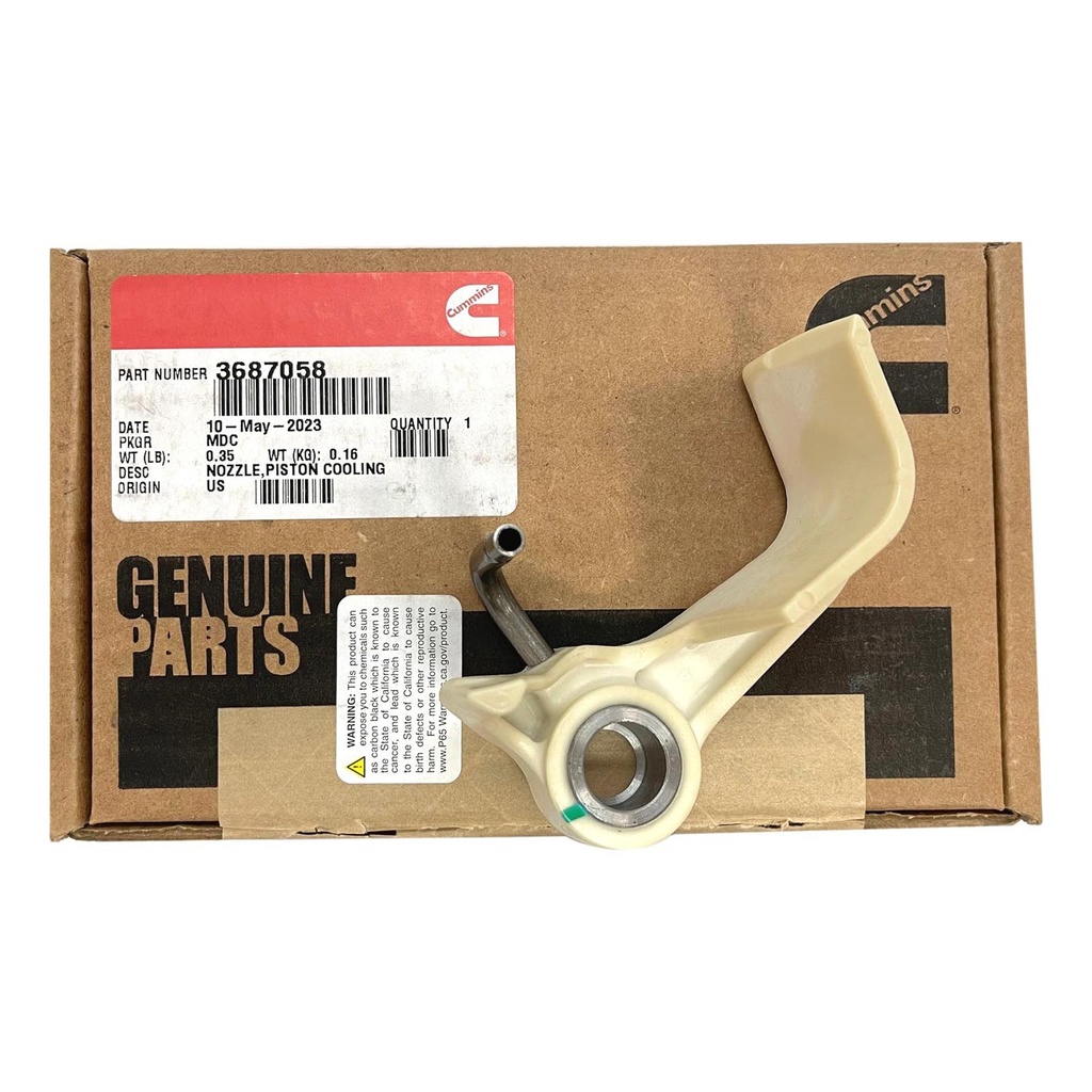 OEM Cummins PISTON NOZZLE ISX 3687058CUM 3687058 3412860 OEM Cummins PISTON NOZZLE ISX 3687058CUM 3687058 3412860
